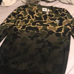 Men’s adidas camo fade sweatshirt
